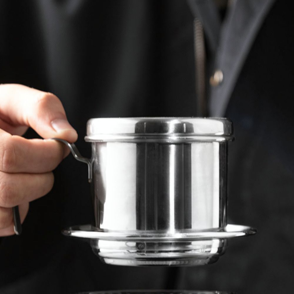 Coffee Equipment Pour Over - Durable 304 Stainless Steel Vietnamese Coffee