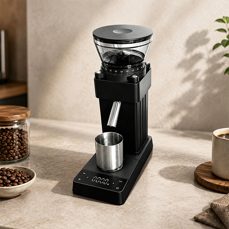 Coffee Grinder with Scale, 60  - Coffee Grinder Burr Flat 评论和价格