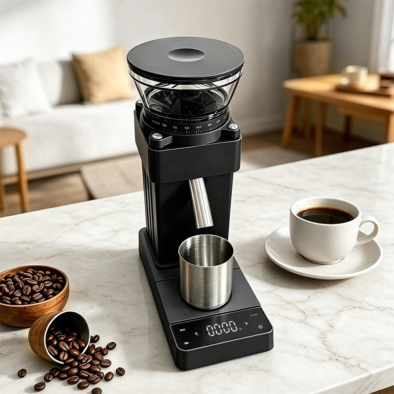 Coffee Grinder with Scale, 60  - Coffee Grinder Burr Flat 评论和价格